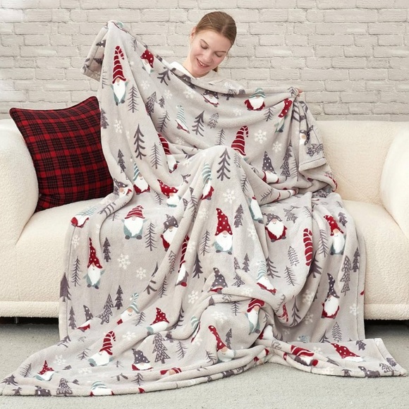 Christmas throw blanket